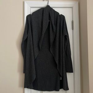 Charcoal gray cardigan